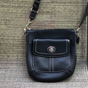 Coach leather crossbody bag